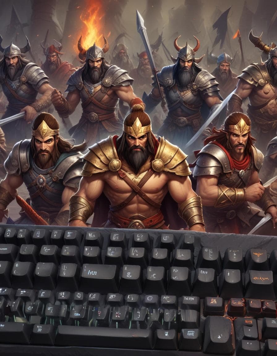 Keyboards Of Warriors - Typing Community